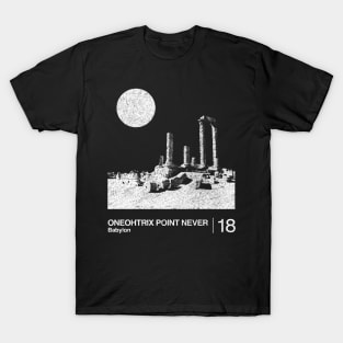 Oneohtrix Point Never / Minimalist Graphic Artwork Design T-Shirt